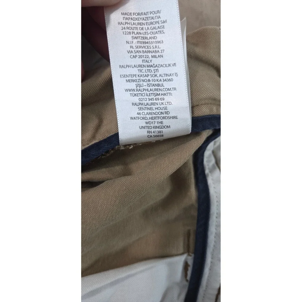 Polo Ralph Lauren Classic Chino Cargo Shorts Men's 10